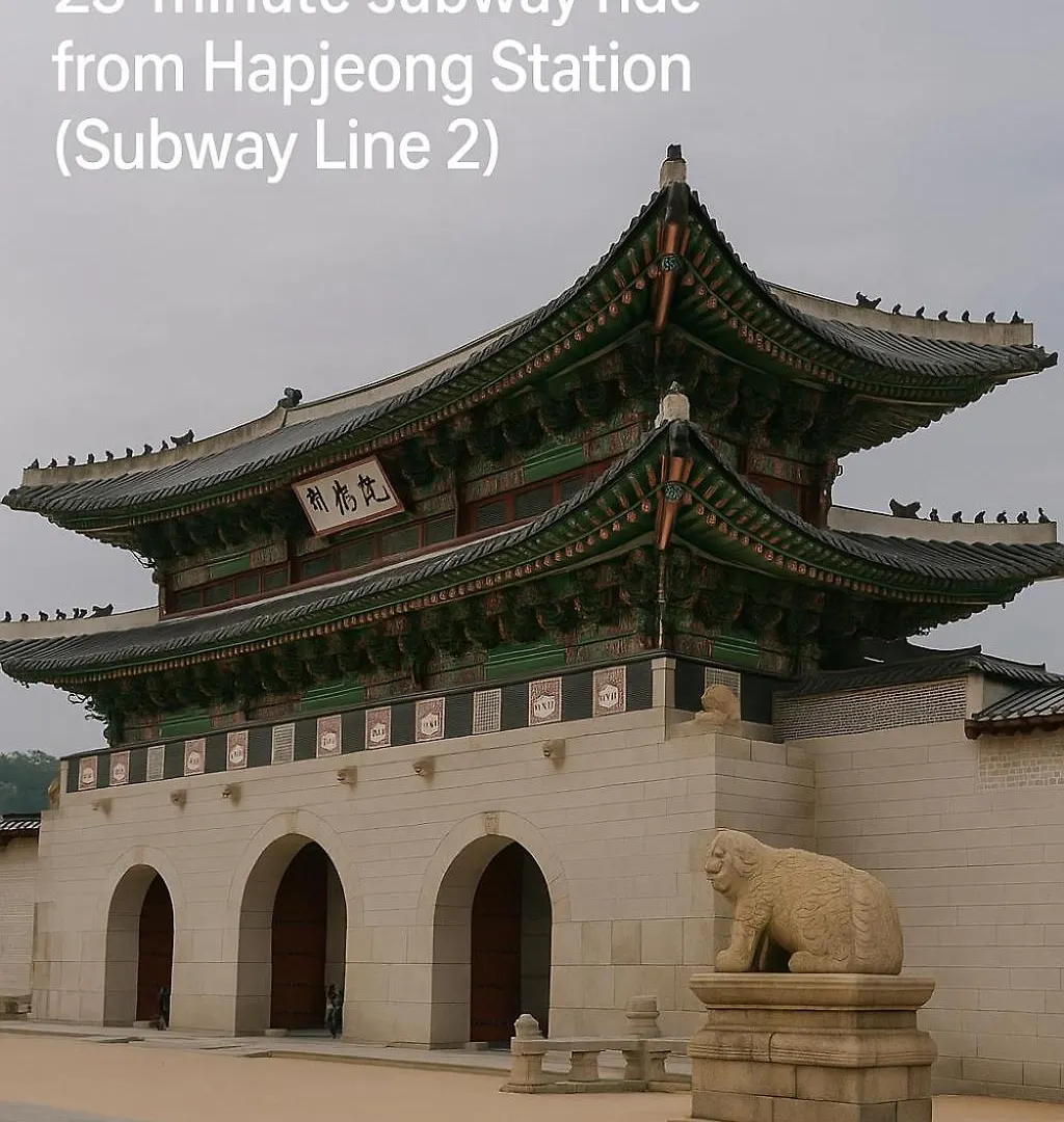 Stay H Hapjung Cine #Hapjeong #Hongdae #Airport Railroad #New Building #3 Queen Beds #7 People #1 Minute To Yg Entertainment #Elevator #Parking #Air Conditioner In Each Room #Luggage Storage #Hotel-Style Bedding #Movie Seoul 0*,  South Korea